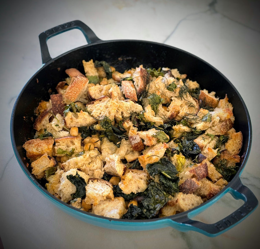 Garbanzo and Fennel Stuffing